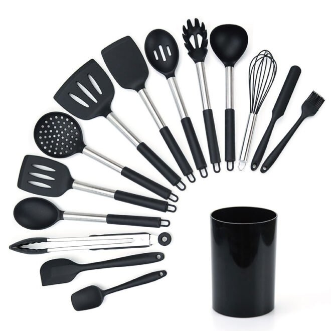 Kitchen Utensil Set Silicone Cooking Utensils Kitchen Gadgets
