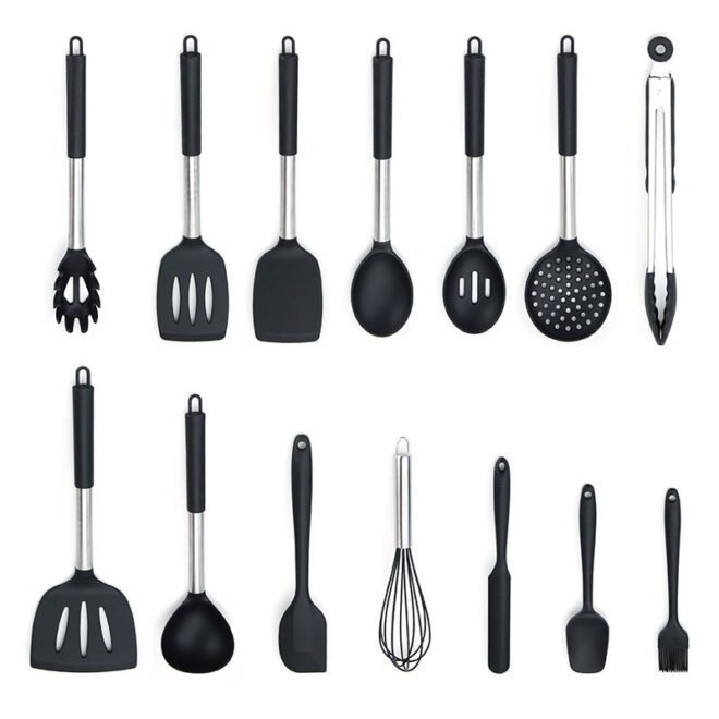 Kitchen Utensil Set Silicone Cooking Utensils Kitchen Gadgets - Image 2