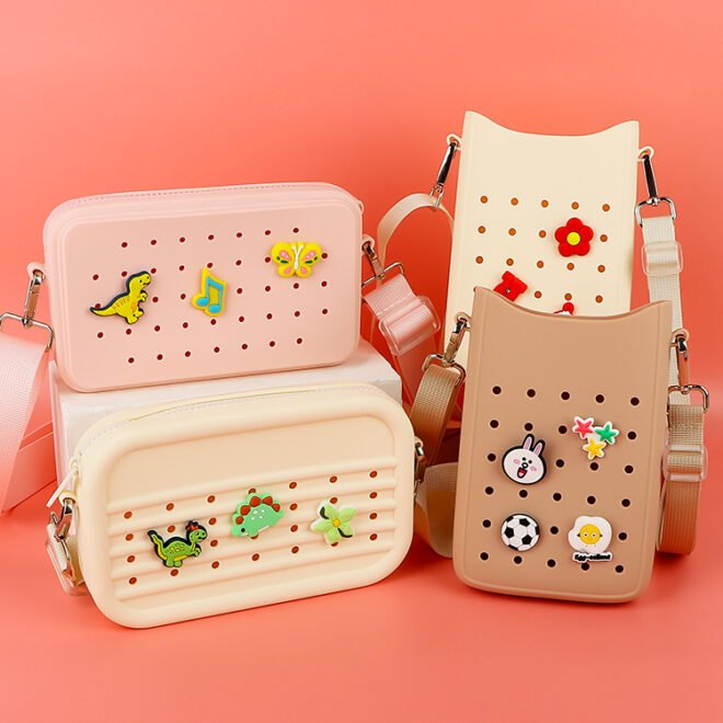Fashion Women Bag Silicone Bag Zipper Pouch