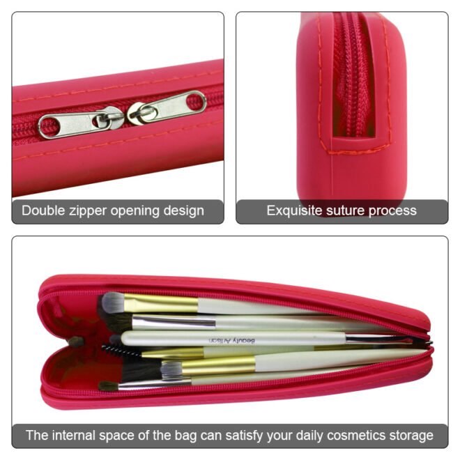 Silicone Makeup Brush Bag - Image 5