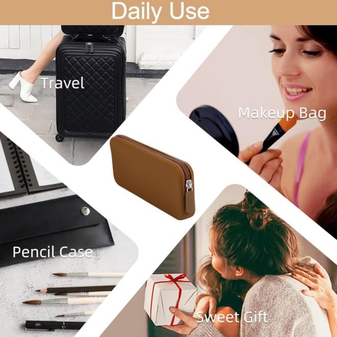 Silicone Travel Cosmetic Bags - Image 5