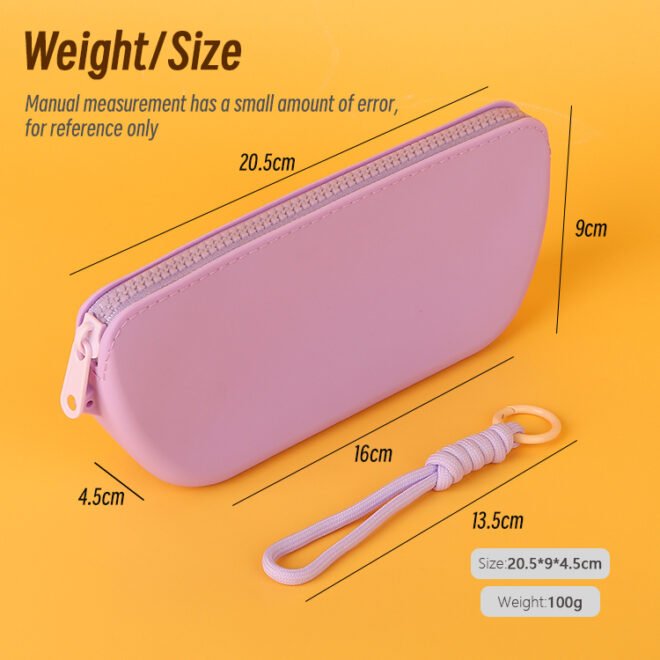 Glasses Bag Soft Silicone Glasses Bag Silicone Pouch with Custom LOGO - Image 6