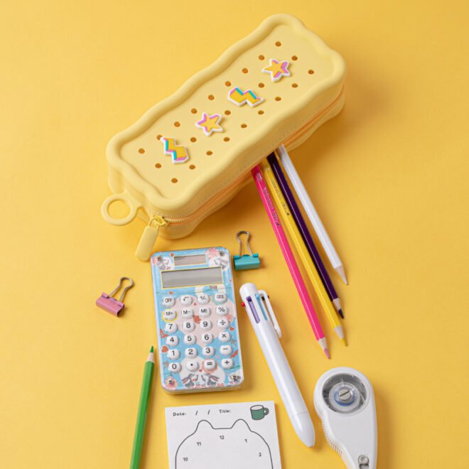 2025 New Style Cute Silicone Stationery Box DIY Pencil Case - Image 5