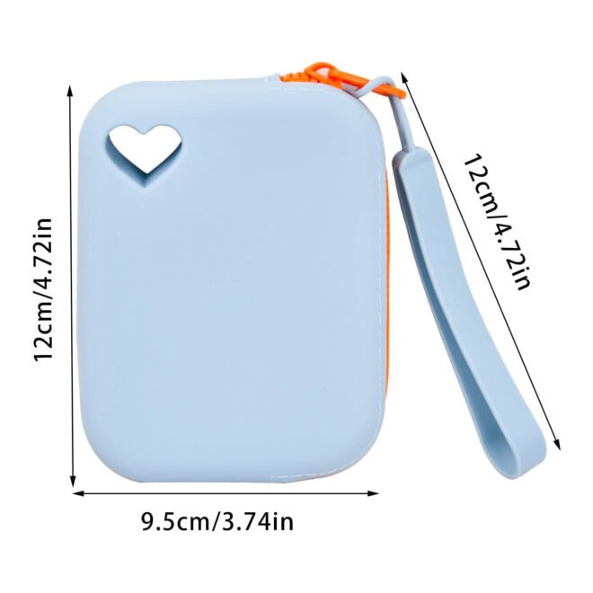 Small Coin Wallet Personalized Silicone Credit Card Coin Holder Coin Purse Dog Treat Training Pouch - Image 2