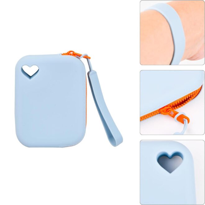 Small Coin Wallet Personalized Silicone Credit Card Coin Holder Coin Purse Dog Treat Training Pouch - Image 3