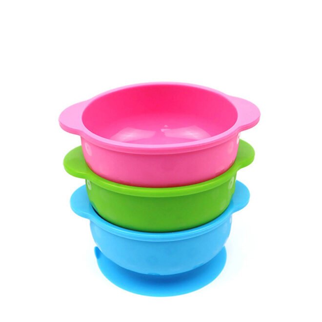Baby Silicone Bowl with Suction Set Soft & BPA-Free Microwave & Dishwasher Safe - Image 5