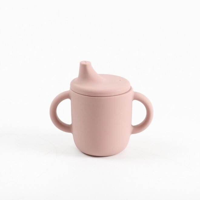 Silicone Baby Training Cup Shatterproof Toddler Sippy Cups with Straw Open Cup for Baby 6+ Months - Image 3