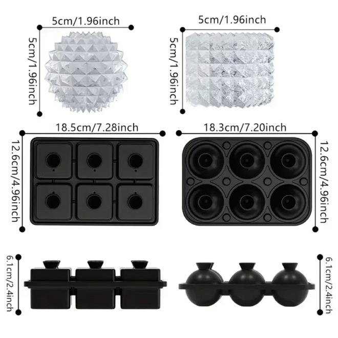 Silicone Ice Cube Molds - Image 4