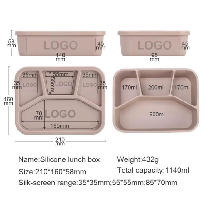 Silicone Lunch Box - Image 5