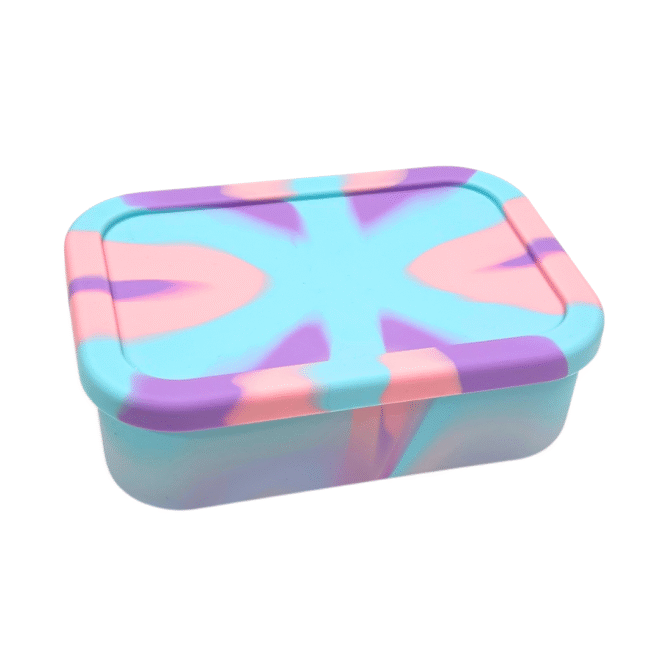 100% Food-Grade Silicone Silicone Lunch Box for Adults & Kids Leak-Proof Design, | Microwavable & Portable For All Occasions - Image 6
