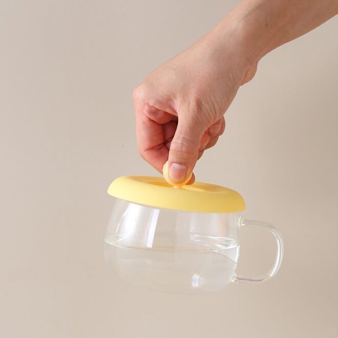 Creative Mug Cover Anti-dust Airtight Seal, Food Grade Silicone Hot Cup Lids - Image 4