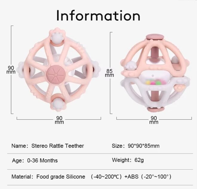 Newborn Baby Soft Teething Sensory Toys - Image 3