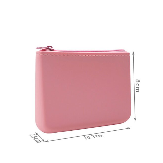 Silicone Pouch With Zipper Silicone Coin Purse - Image 4