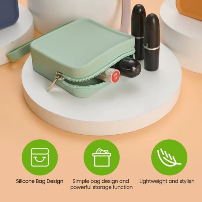 Small Waterproof Lipstick Makeup Bag - Image 4