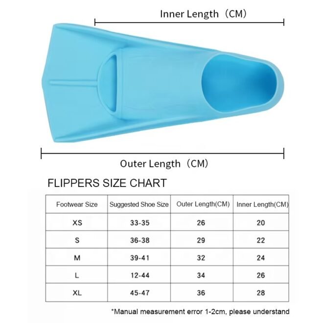 Soft Silicone Swimming Training Fins - Image 6