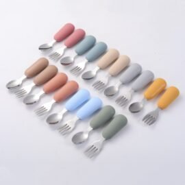 Toddler Fork and Spoon Utensil Set