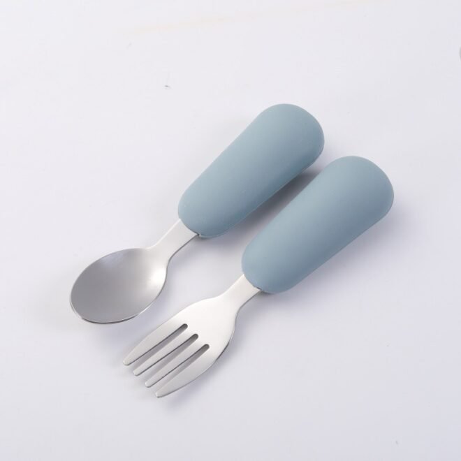 Toddler Fork and Spoon Utensil Set - Image 8