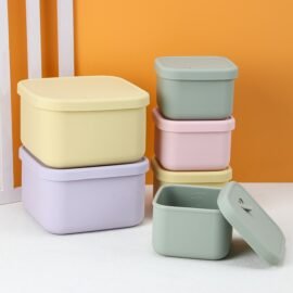 Silicone Snack Containers Lunch Boxes