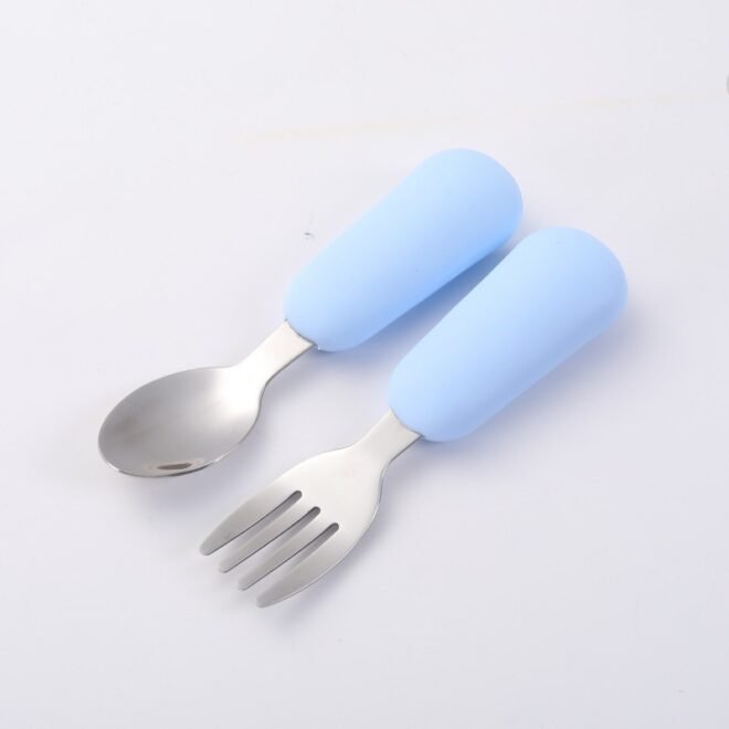 Toddler Fork and Spoon Utensil Set - Image 6
